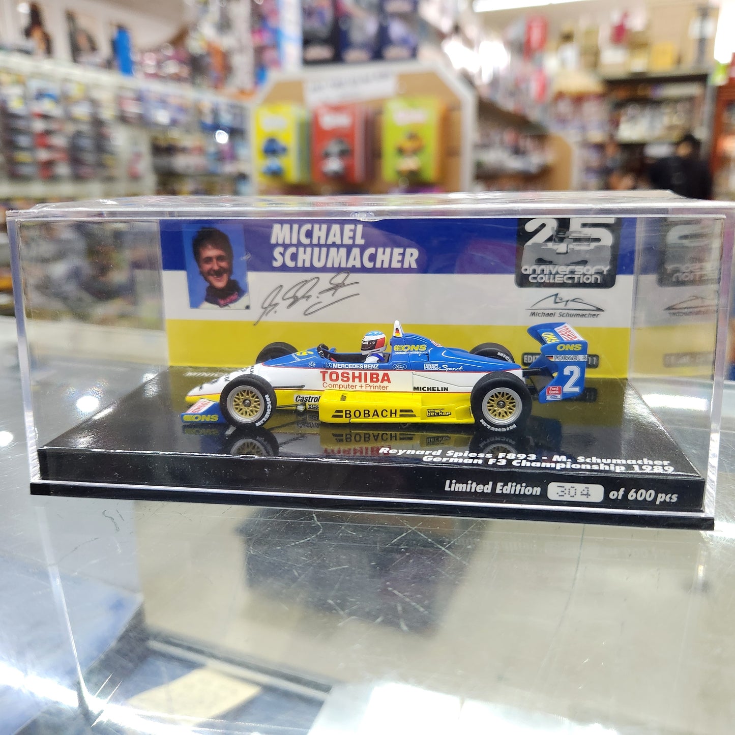 Minichamps - Reynard Spiess F893 German 1989 F3 Championship - Michael Schumacher - 1:43 Scale