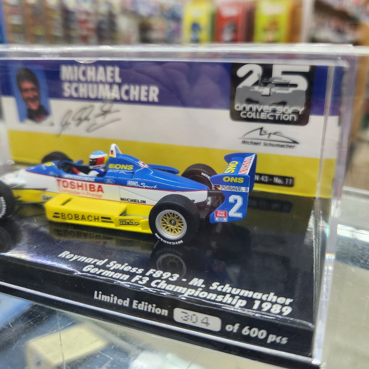 Minichamps - Reynard Spiess F893 German 1989 F3 Championship - Michael Schumacher - 1:43 Scale