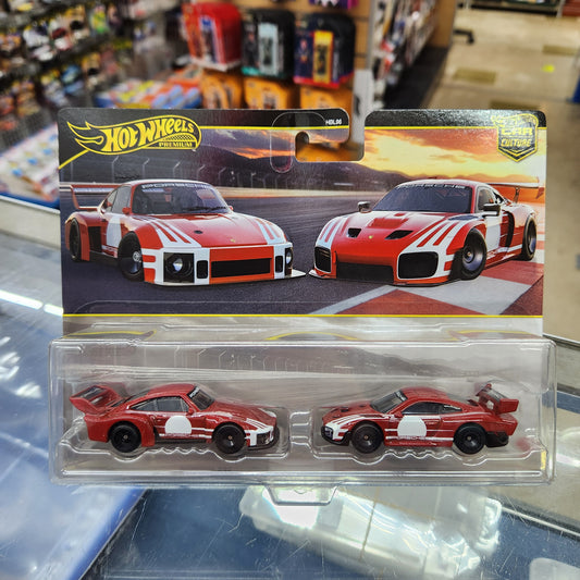 Hot Wheels Premium - Car Culture - 2 Pack - Porsche 935 & 2018 Porsche 935