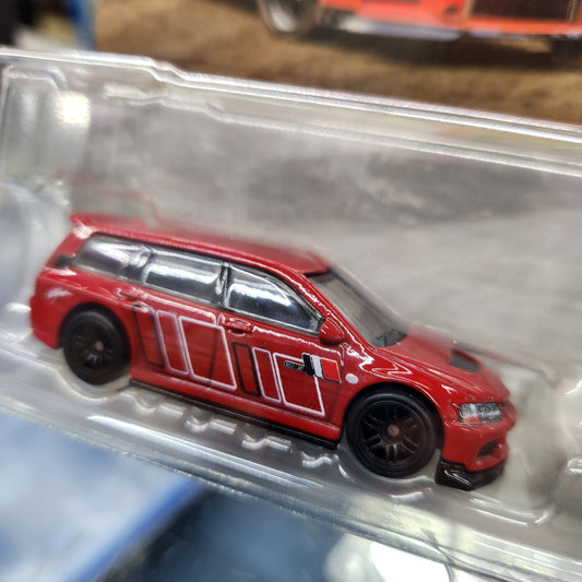 Hot Wheels Premium - Car Culture - 2 Pack - Mitsubishi Lancer Evo IX & 2004 Subaru Forester STI