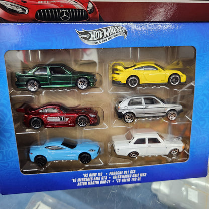 Hot Wheels - 2026 European Themed Multipack - Pack of 6 Cars