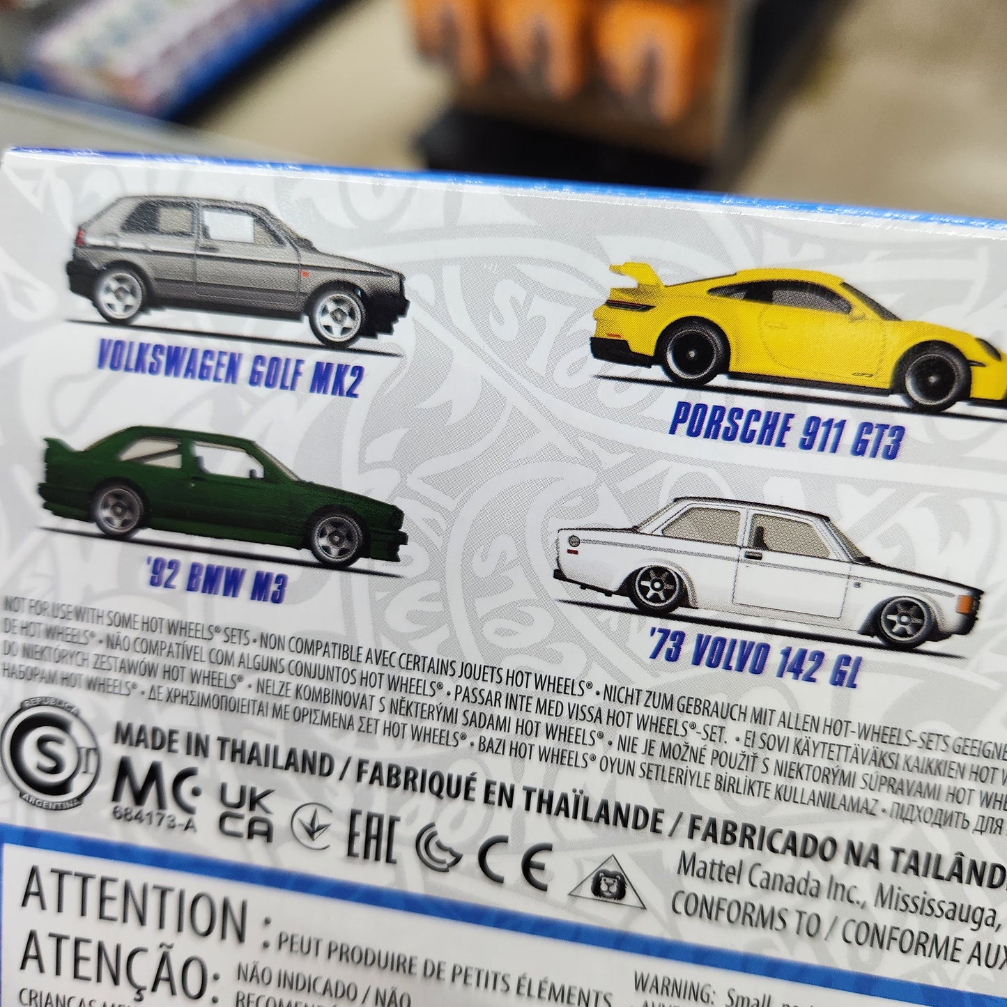 Hot Wheels - 2026 European Themed Multipack - Pack of 6 Cars