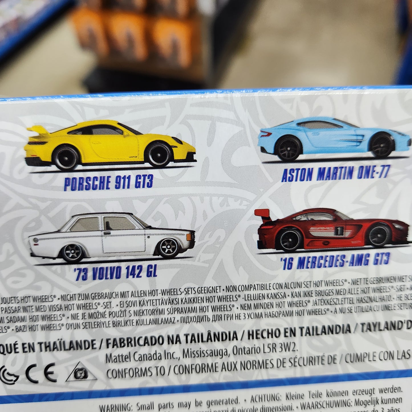 Hot Wheels - 2026 European Themed Multipack - Pack of 6 Cars