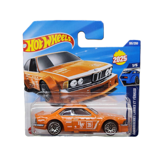 Hot Wheels - BMW 635 CSi (Orange) - Short Card