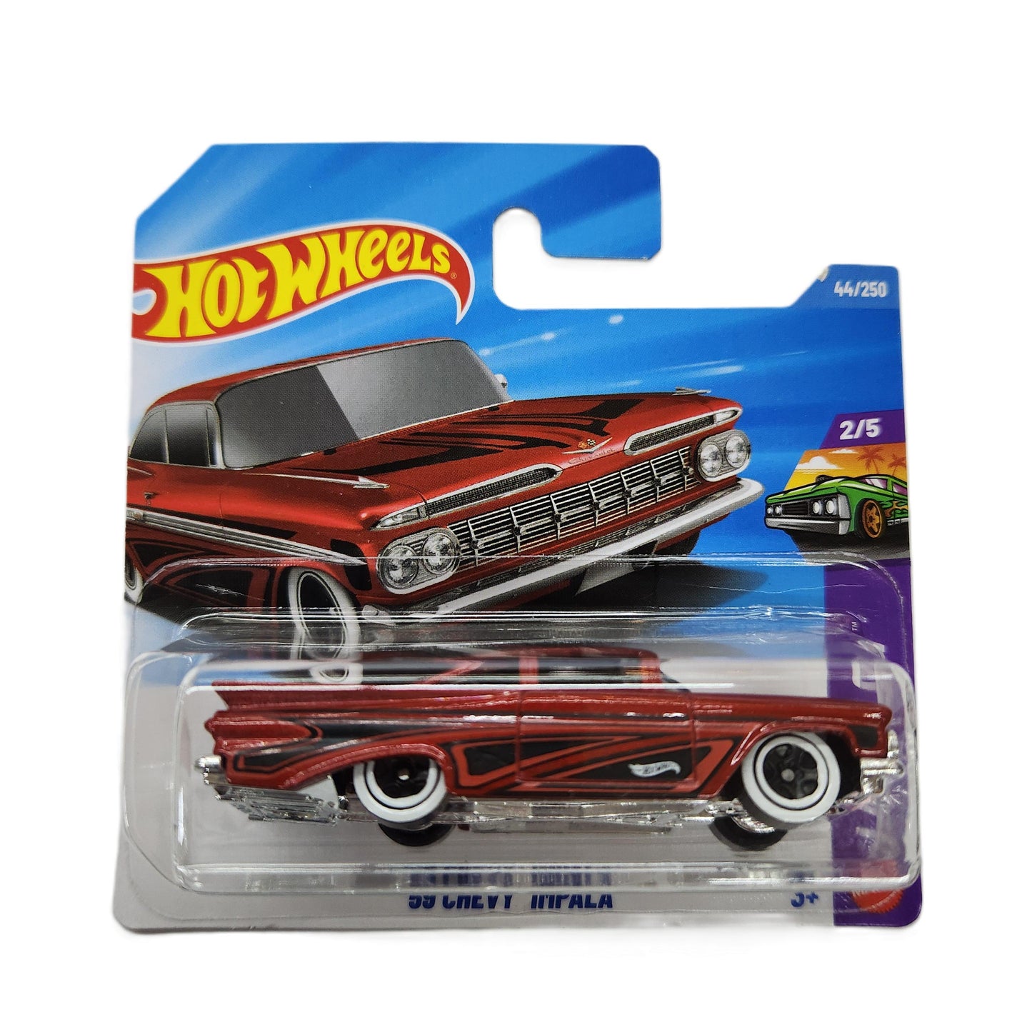 Hot Wheels - 1959 Chevy Impala Low Rider - Short Card