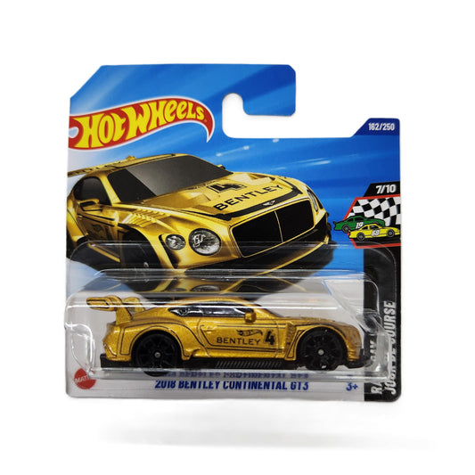 Hot Wheels - 2018 Bentley Continental GT3 #4 - Short Card