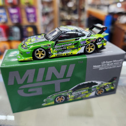MiniGT - Nissan LB-Super Silhouette S15 SILVIA #555 V2 2024 Formula Drift Japan
