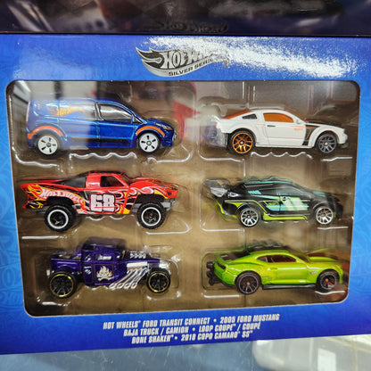 Hot Wheels - 2026 Legends Tour Themed Multipack - Pack of 6 Cars