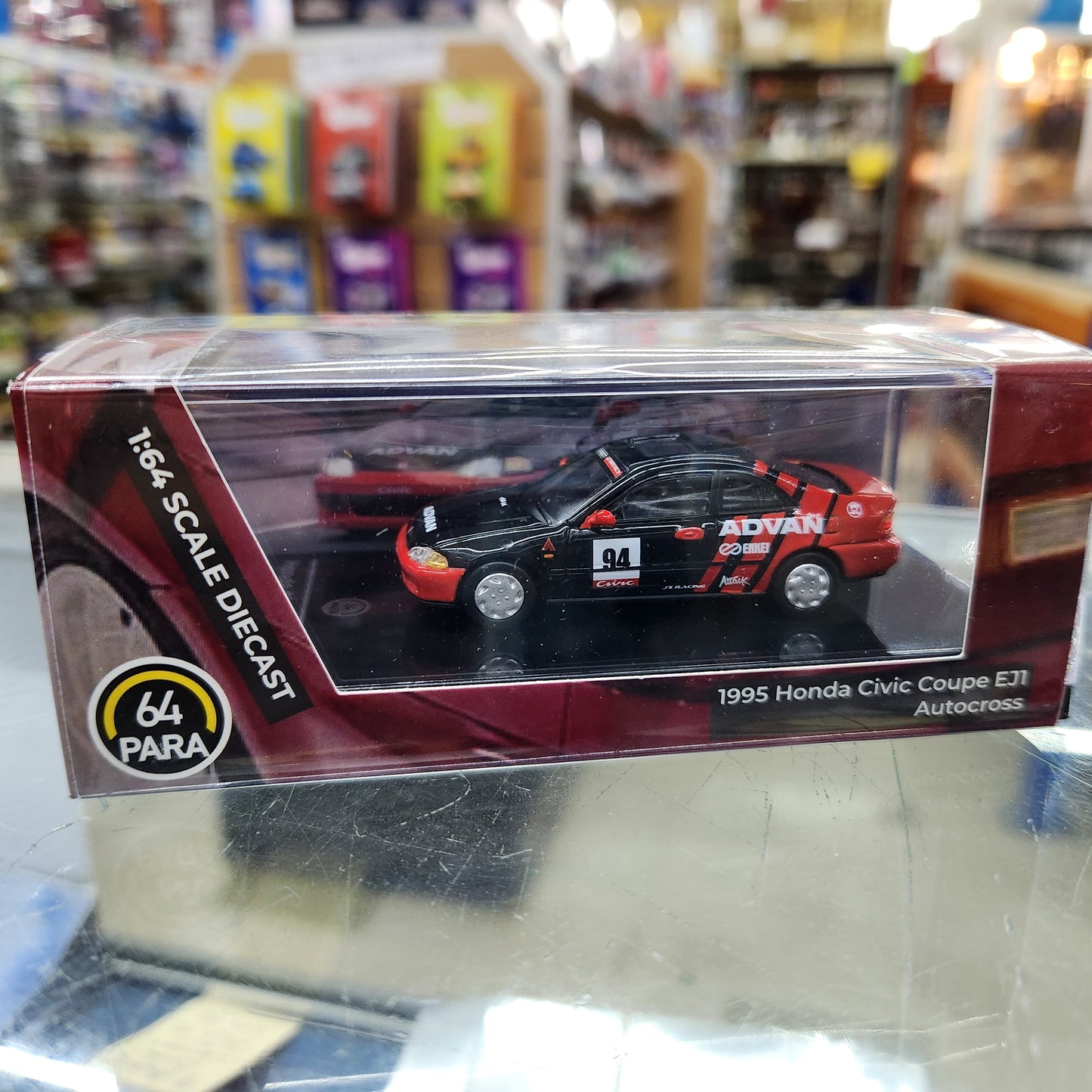Para64 - 1995 Honda Civic Coupe EJ1 Autocross - 1:64 Scale