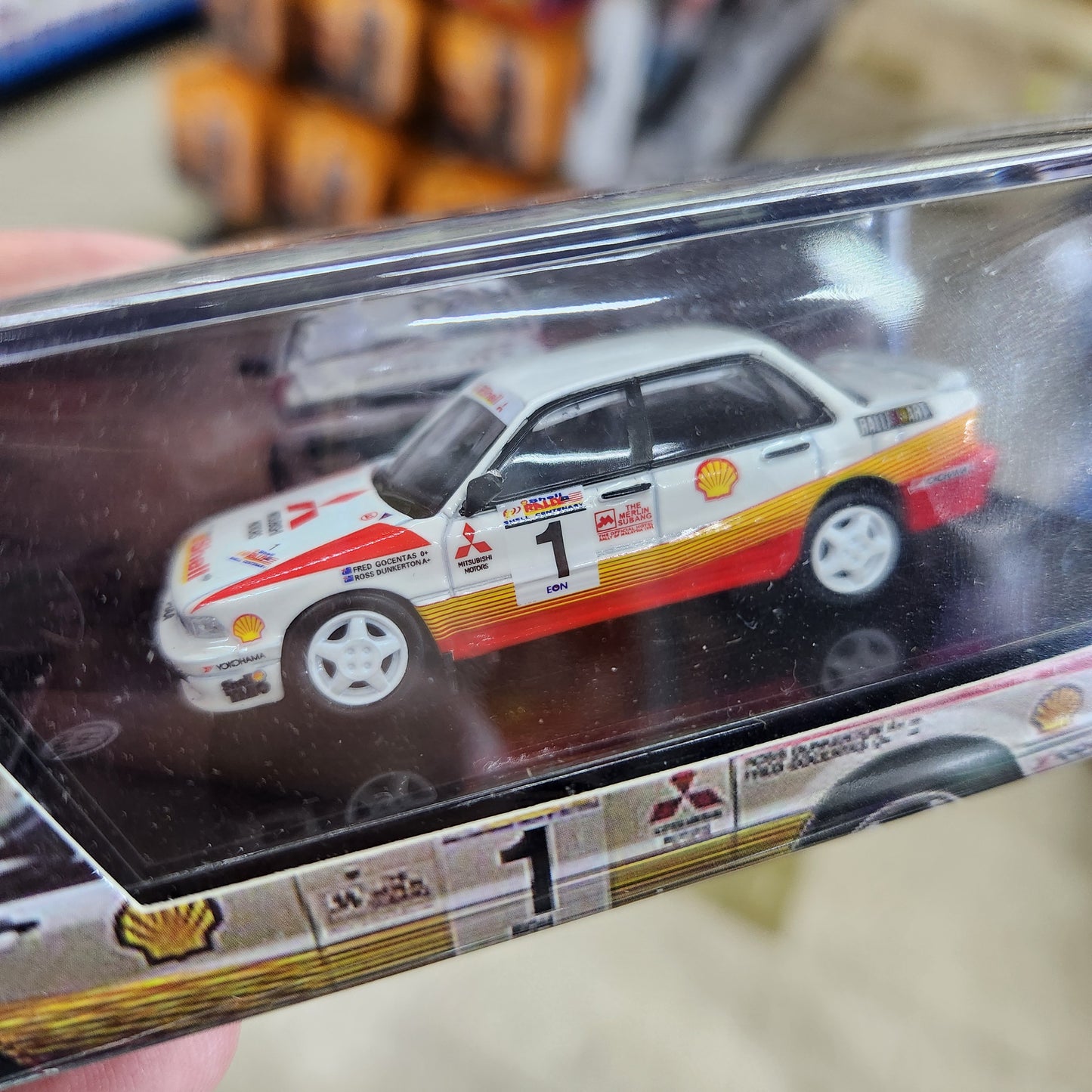 Para64 - Mitsubishi Galant VR-4 APRC Rally Malaysia 1991 #1 - 1:64 Scale