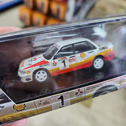 Para64 - Mitsubishi Galant VR-4 APRC Rally Malaysia 1991 #1 - 1:64 Scale