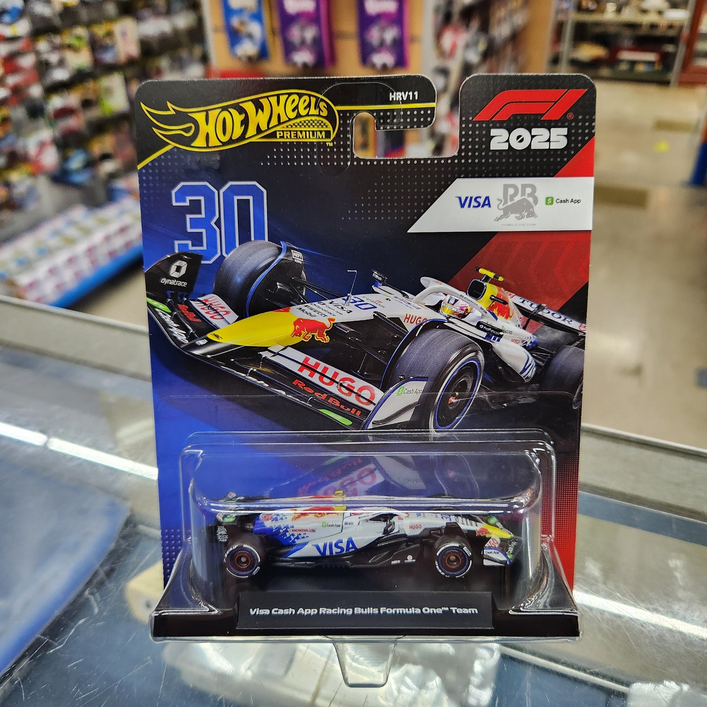 Hot Wheels Premium - 2025 Formula 1 Visa Cash App RB - #30 Liam Lawson