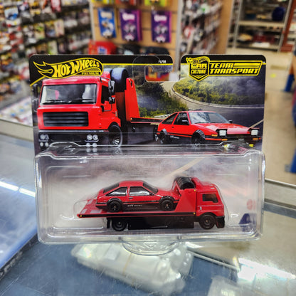 Hot Wheels - Team Transport - Toyota AE86 Sprinter/Fleet Street