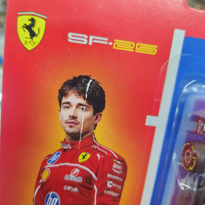 Bburago - Formula Racing - 2025 Ferrari F1 Team SF-25 - #16 Charles Leclerc - 1:64 Scale