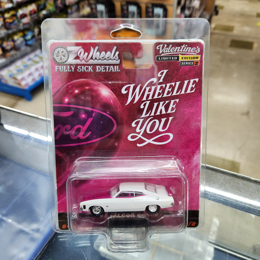 Oz Wheels - Valentines Day - Ford XA Falcon Coupe (Pink Card) - 1:64 Scale