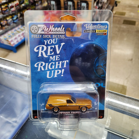 Oz Wheels - Valentines Day - Holden HJ Sandman Panel Van (Blue Card) - 1:64 Scale