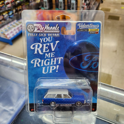 Oz Wheels - Valentines Day - Ford XW Wagon (Blue Card) - 1:64 Scale