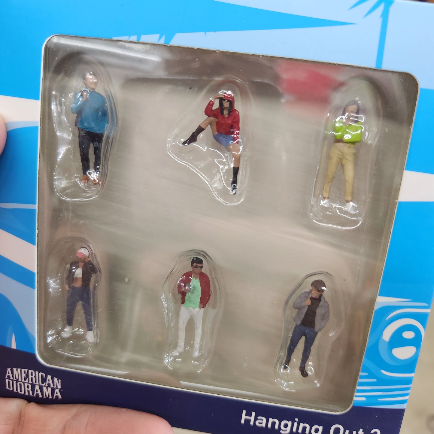 American Diorama - Diecast Figurines 'Hanging Out 3'