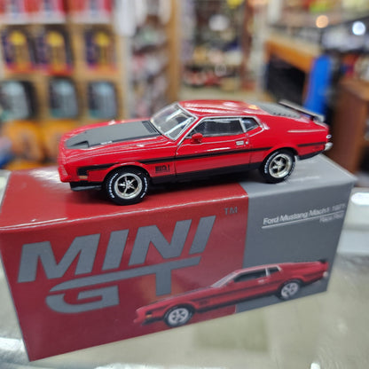 MiniGT - Ford Mustang Mach1 1971 Race Red
