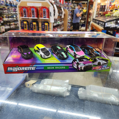 Majorette - Neon Racer - 5 Piece Gift Pack - 1:64 Scale