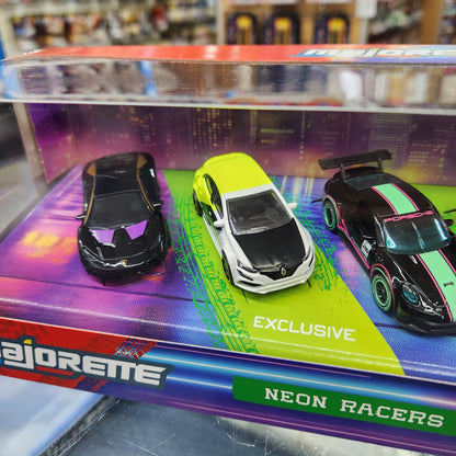 Majorette - Neon Racer - 5 Piece Gift Pack - 1:64 Scale