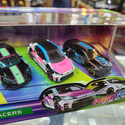 Majorette - Neon Racer - 5 Piece Gift Pack - 1:64 Scale