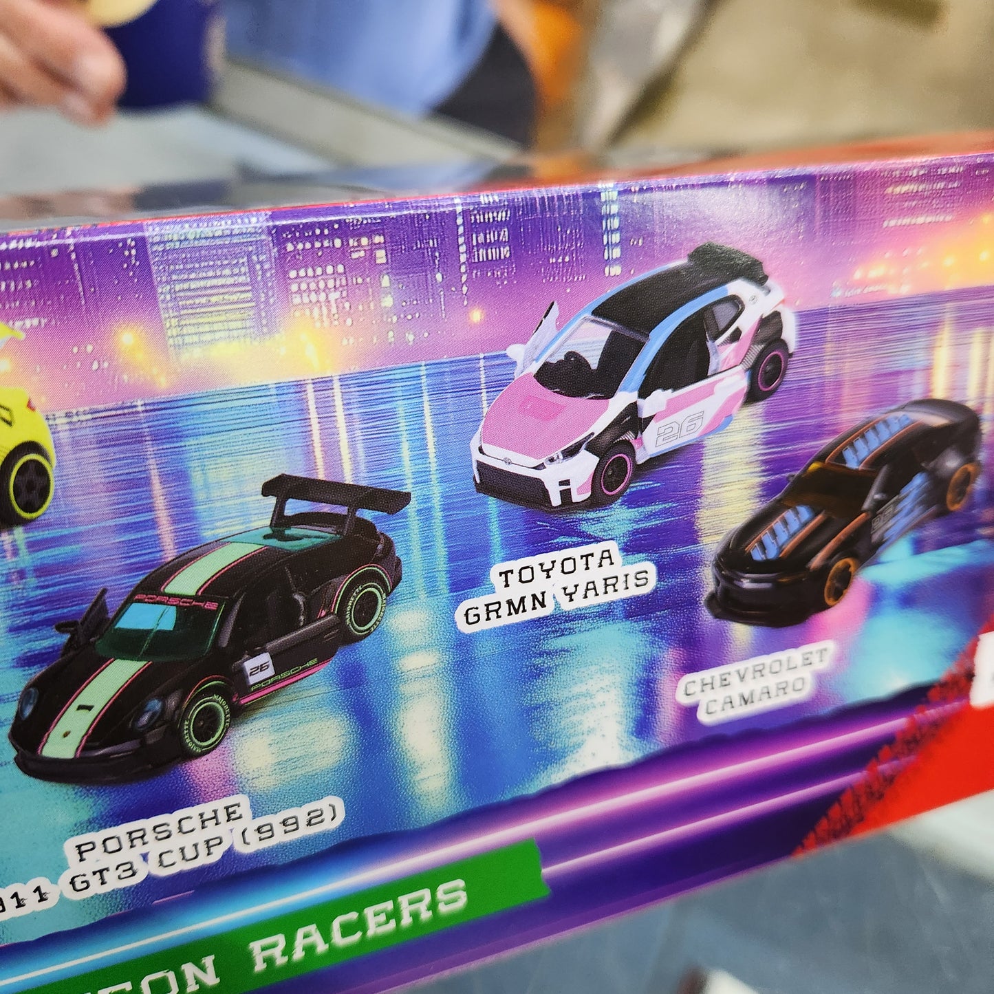 Majorette - Neon Racer - 5 Piece Gift Pack - 1:64 Scale
