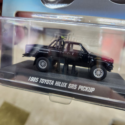 Majorette - Collection Series (Wave 3) - 1985 Toyota Hilux SR5 Pickup (Black)