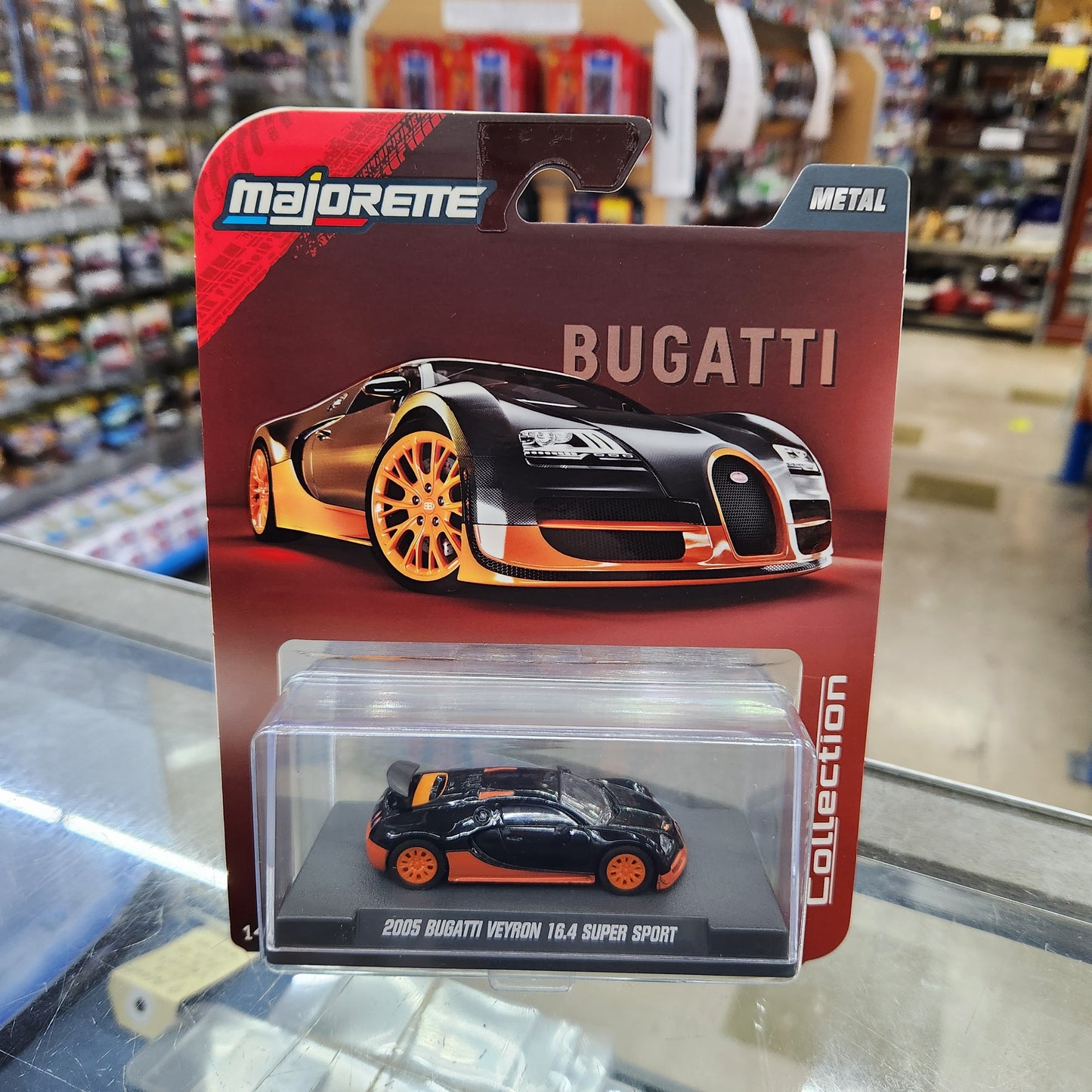 Majorette - Collection Series (Wave 3) - 2005 Bugatti Veyron 16.4 Super Sport