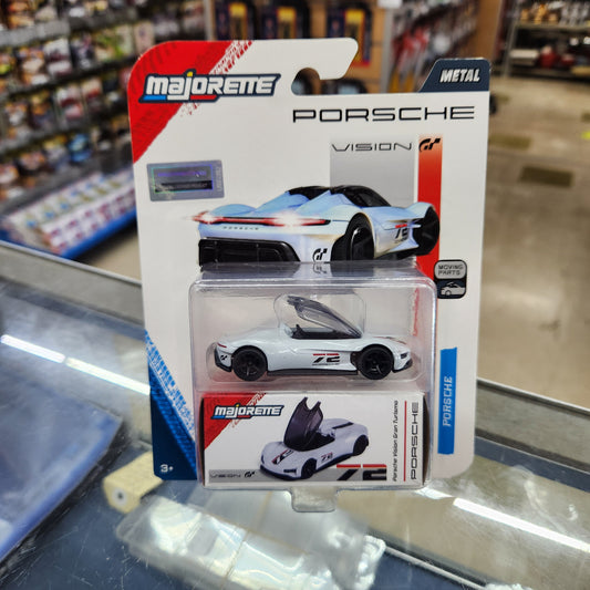 Majorette - Porsche Deluxe Cars - Porsche Vision Gran Turismo (Light Blue) #72