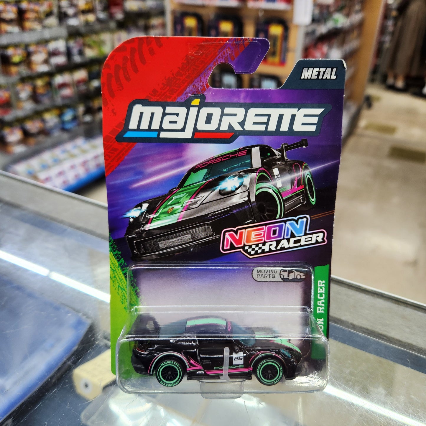 Majorette - Neon Racers Premium Cars - Porsche 911 GT3 Cup (992)