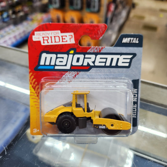 Majorette - Street Cars - Volvo SD160B Roller - Short Card