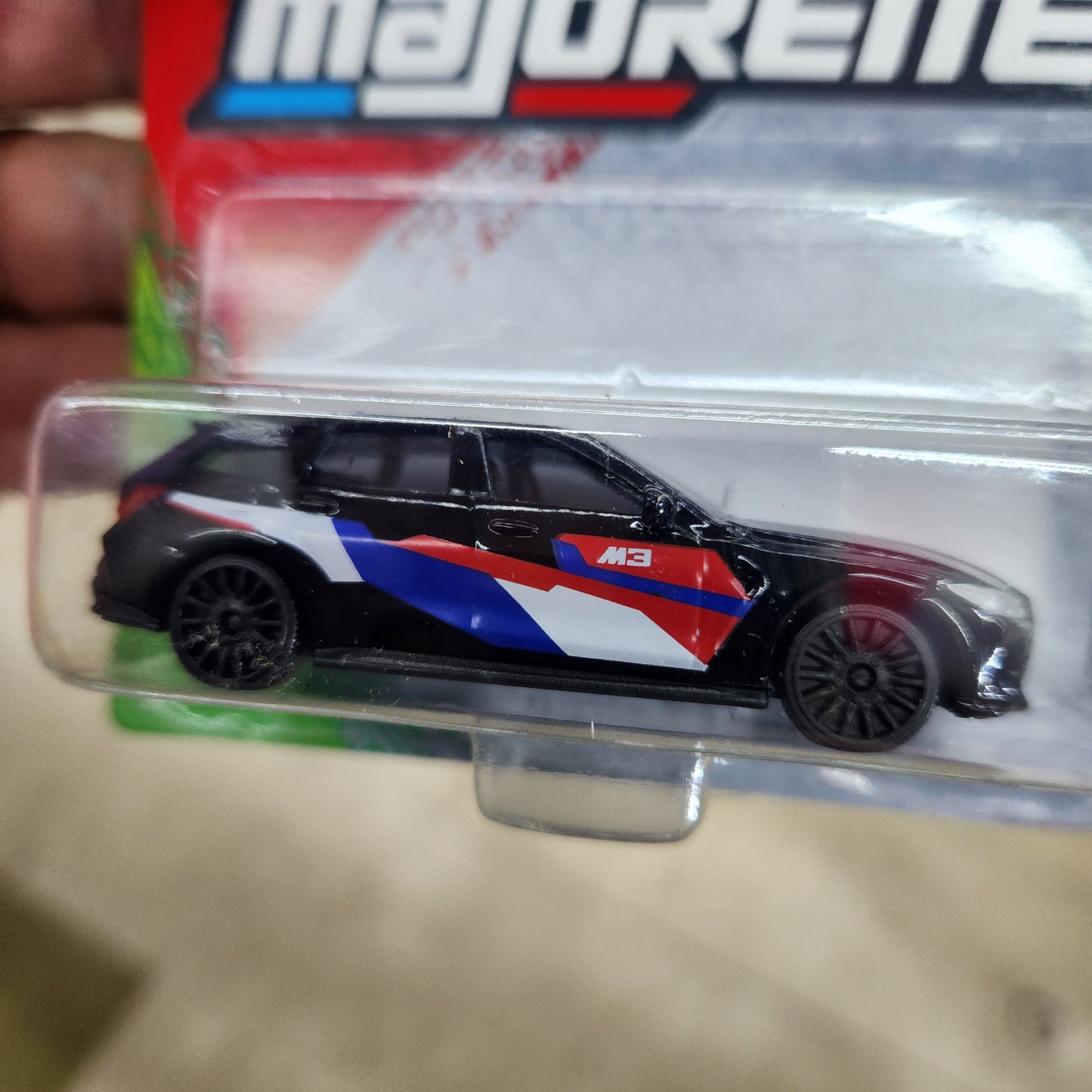 Majorette - Street Cars - BMW M3 Touring 'BMW Colours' - Short Card