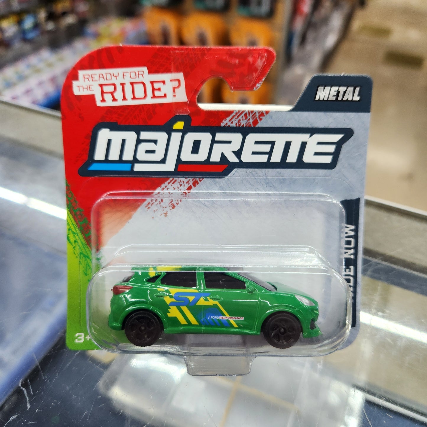 Majorette - Street Cars - Ford Puma ST (Green) - Short Card