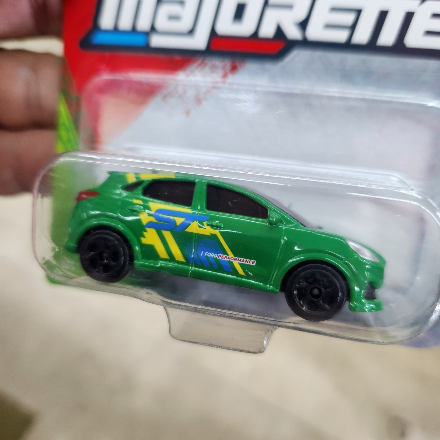 Majorette - Street Cars - Ford Puma ST (Green) - Short Card
