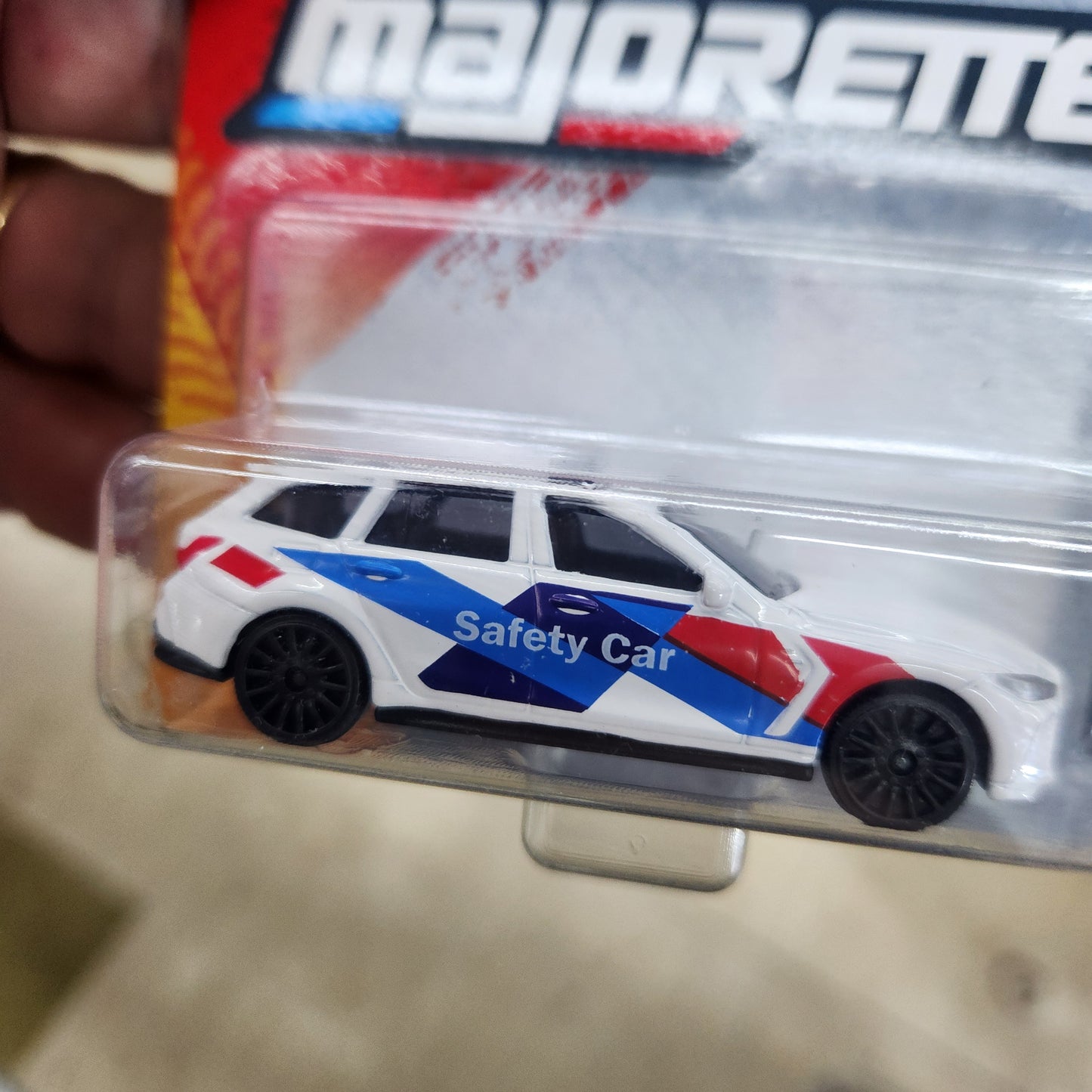 Majorette - Street Cars - BMW M3 Touring 'Safety Car' - Short Card