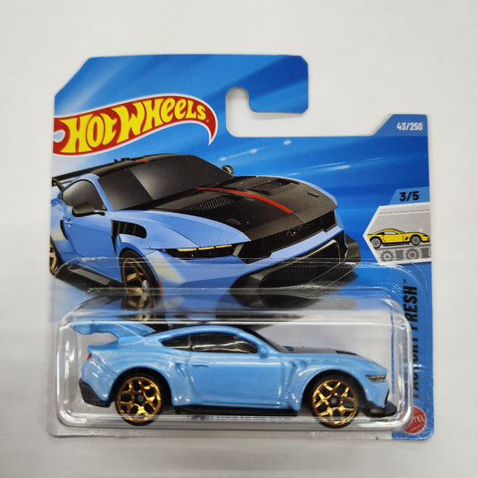 Hot Wheels - Ford Mustang GTD (Baby Blue) - Short Card