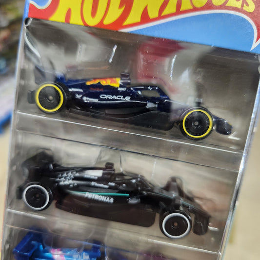 Hot Wheels - 2025 Formula One F1 - 5 Pack