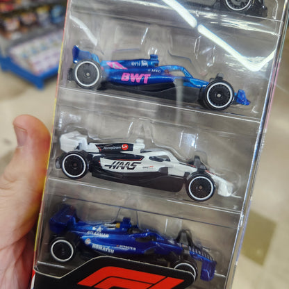 Hot Wheels - 2025 Formula One F1 - 5 Pack