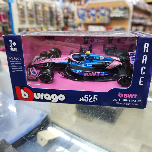 Bburago - 2025 Renault Alpine F1 A525 - #43 Franco Colapinto - 1:43 Scale