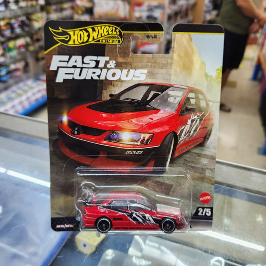 Hot Wheels Premium - Fast & Furious (2025 Mix 4) - Mitsubishi Lancer Evolution IX