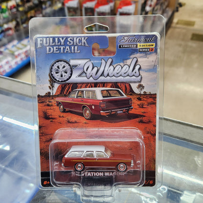 Oz Wheels - Fully Sick Detail (FSD) - Series 2 - 1969 Ford XW Station Wagon (Maroon/White)