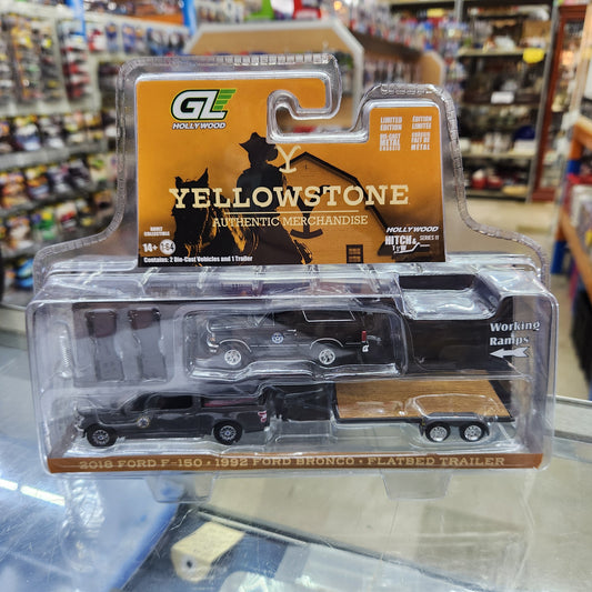 Greenlight - Hollywood 'Hitch & Tow' - Ford F-150 & Ford Bronco 'Yellowstone'