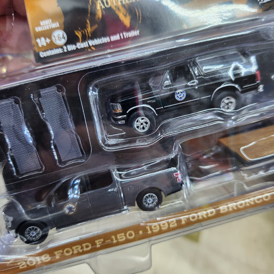 Greenlight - Hollywood 'Hitch & Tow' - Ford F-150 & Ford Bronco 'Yellowstone'