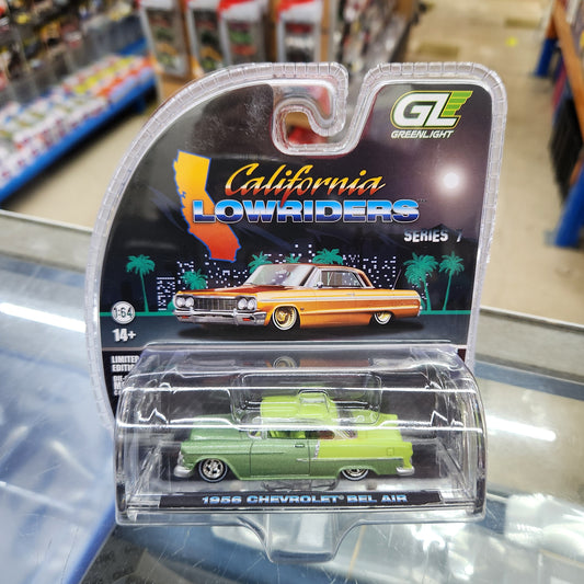 Greenlight - 'California Lowriders' Series 7 - 1956 Chevrolet Bel Air - 1:64 Scale
