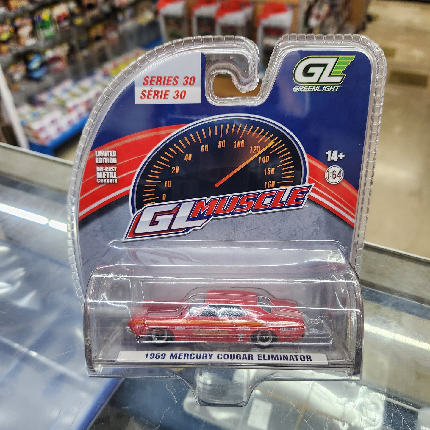 Greenlight - 'GL Muscle' Series 30 - 1969 Mercury Cougar Eliminator - 1:64 Scale