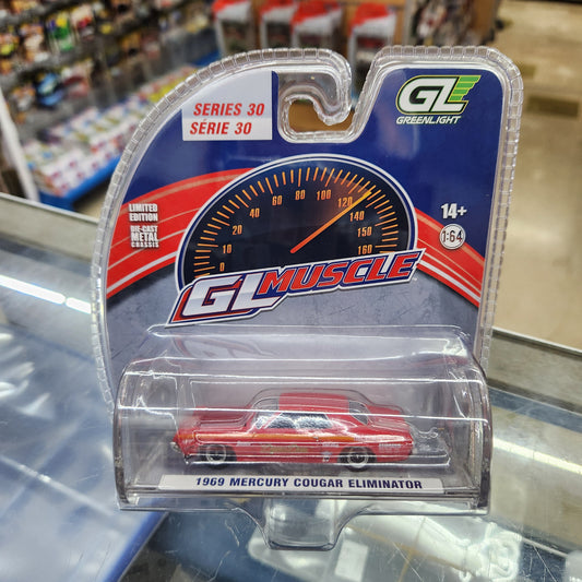 Greenlight - 'GL Muscle' Series 30 - 1969 Mercury Cougar Eliminator - 1:64 Scale