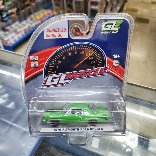 Greenlight - 'GL Muscle' Series 30 - 1970 Plymouth Road Runner - 1:64 Scale