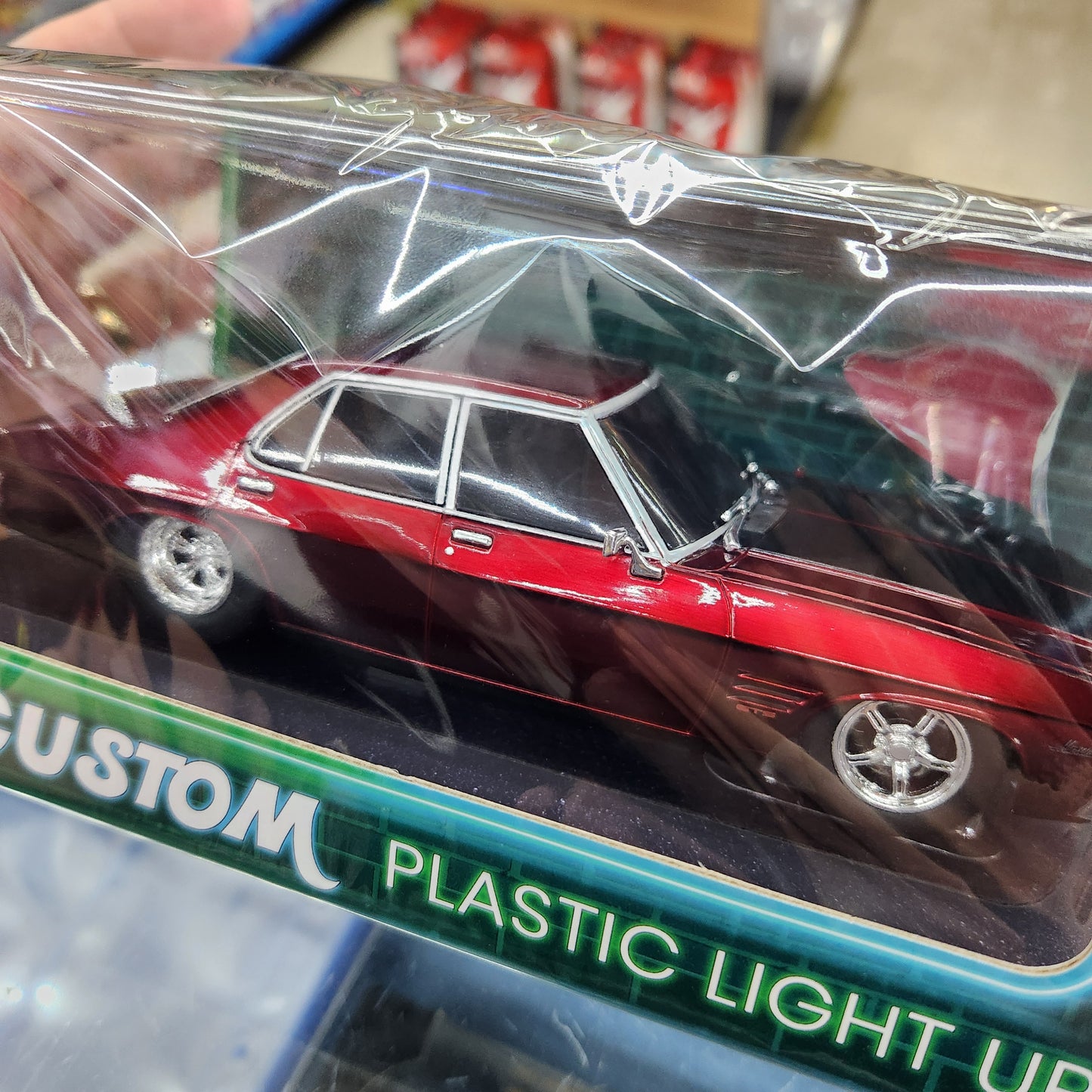 DDA - Holden HQ Custom Monaro (Dark Red) - Light Up - 1:24 Scale