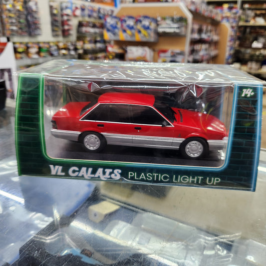 DDA - Holden VL Calais (Red) - Light Up - 1:24 Scale